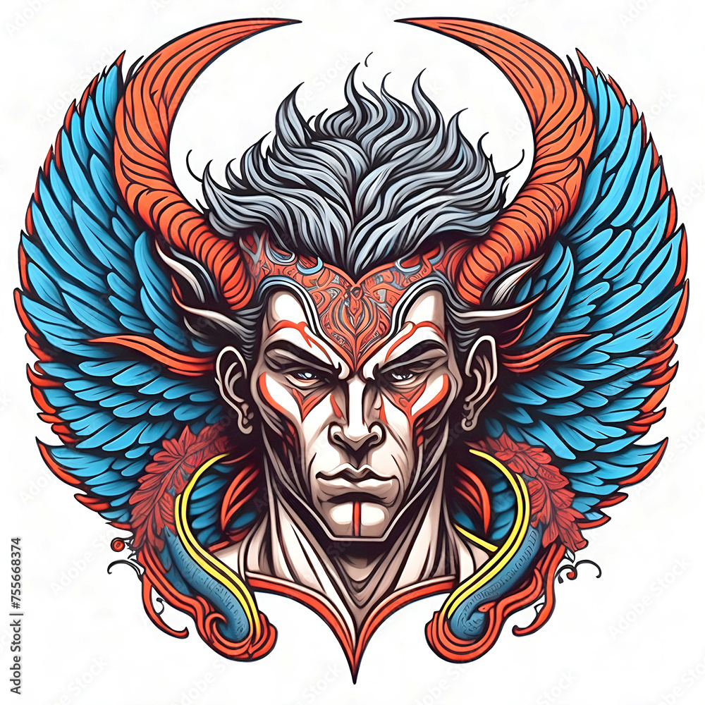 Old school tattoo illustration
Old school tattoo illustration