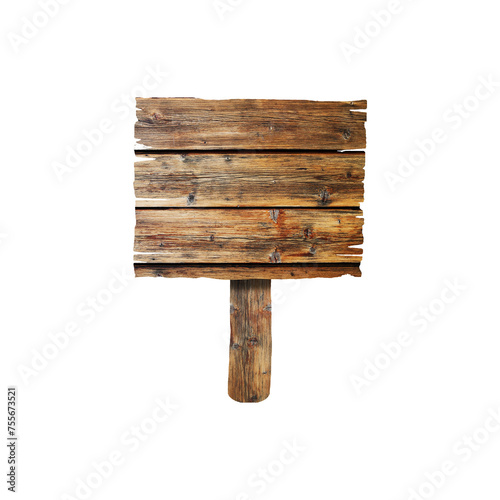 An unique concept of isolated wooden sign on plain background   very suitable to use in your project.
