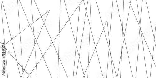 Modern Abstract curved lines. Vector background. Seamless pattern with abstract connected line. Monochrome illustration. doodle design simple white background. Hand drawn lines.