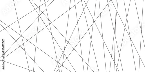 Modern Abstract curved lines. Vector background. Seamless pattern with abstract connected line. Monochrome illustration. doodle design simple white background. Hand drawn lines.