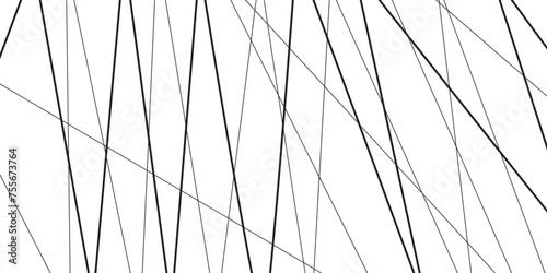 Modern Abstract curved lines. Vector background. Seamless pattern with abstract connected line. Monochrome illustration. doodle design simple white background. Hand drawn lines.