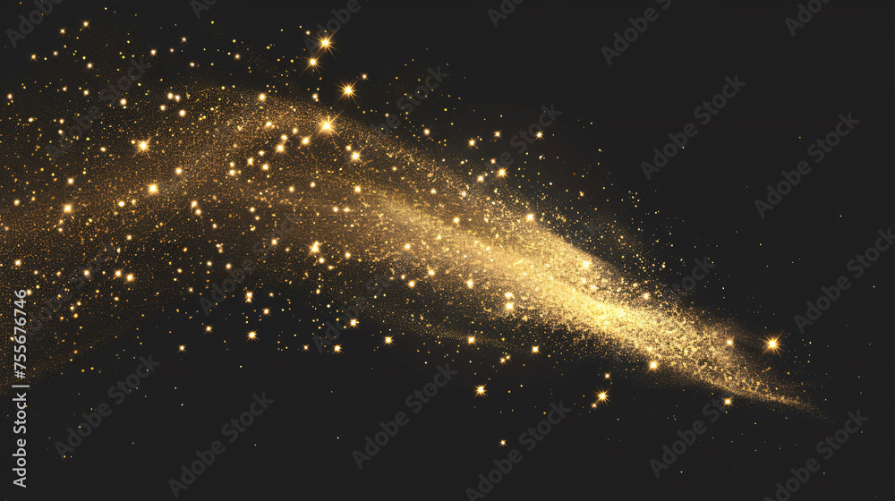 Golden particle background, abstract graphic poster PPT background Golden particle background, abstract graphic poster PPT background