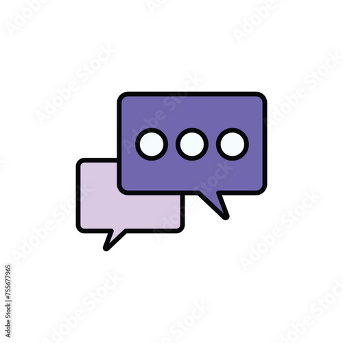 Social Engagement icon design with white background stock illustration