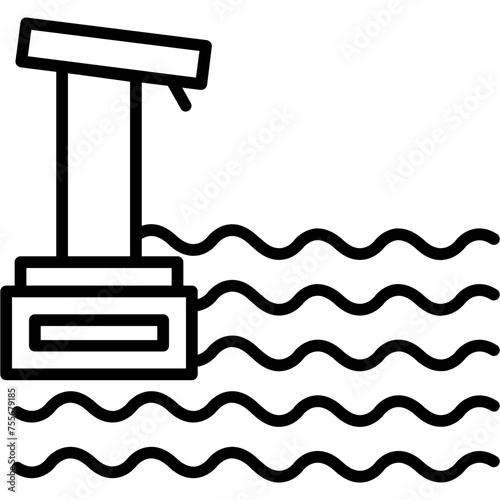 Diving Board Icon