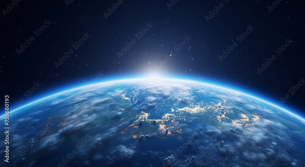 an orbital view of the world an orbital view of the world