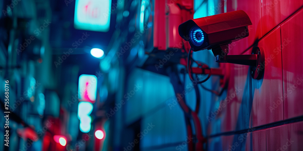 CCTV security cameras - obrazy, fototapety, plakaty 