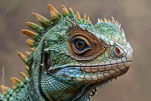 ultrarealistic portrait of a dragon