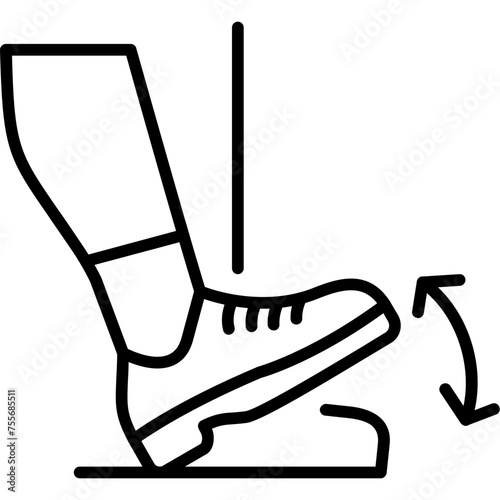 Toe Drop Icon