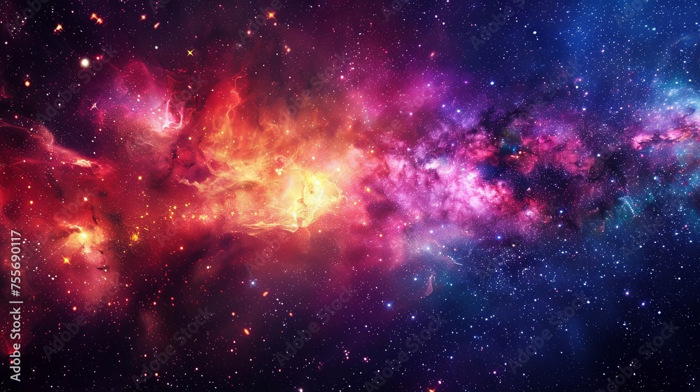 background with space