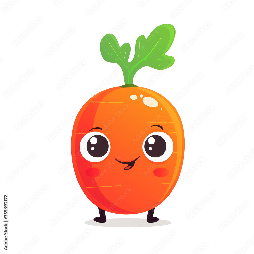 vegetables with cute characters for a children's book or story vegetables with cute characters for a children's book or story