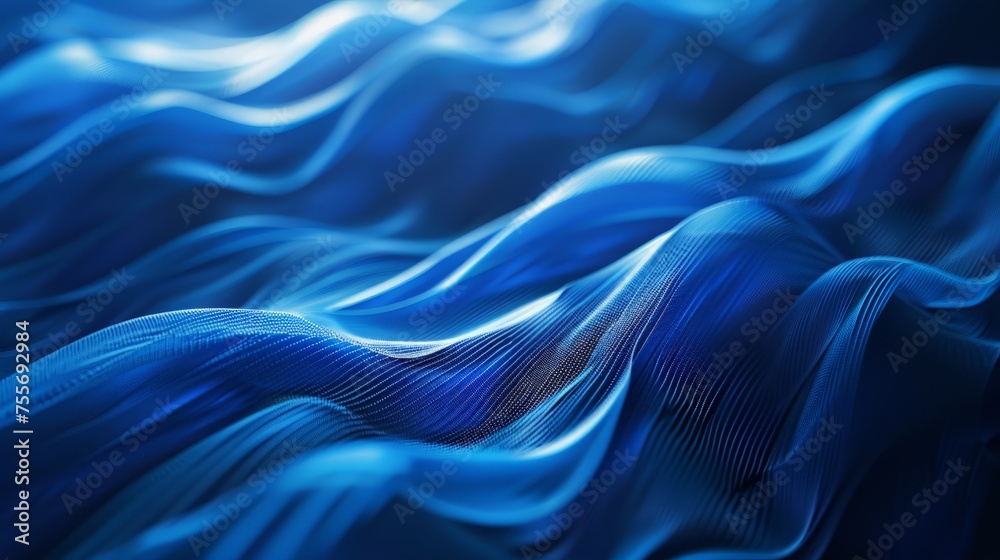 Obraz premium Abstract blue background