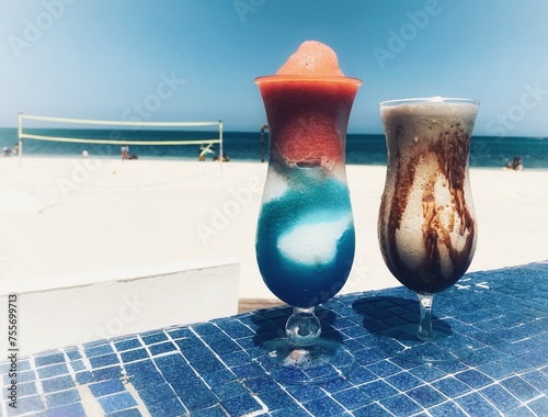 cocktail on the beach