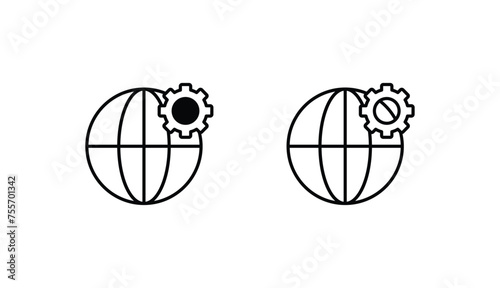 Web Development icon design with white background stock illustration © Graphics