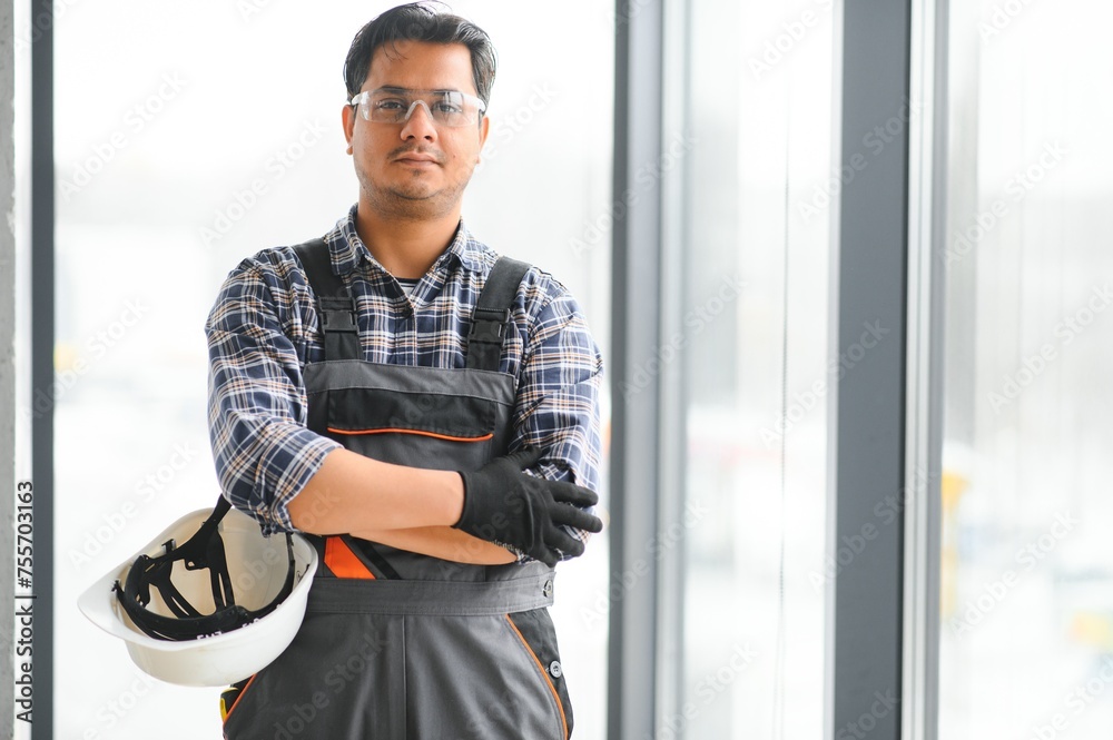 portrait of engineering asian man construction worker. portrait of engineering asian man construction worker.