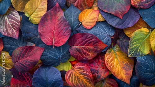 various colored leaves, perfect for fall season designs