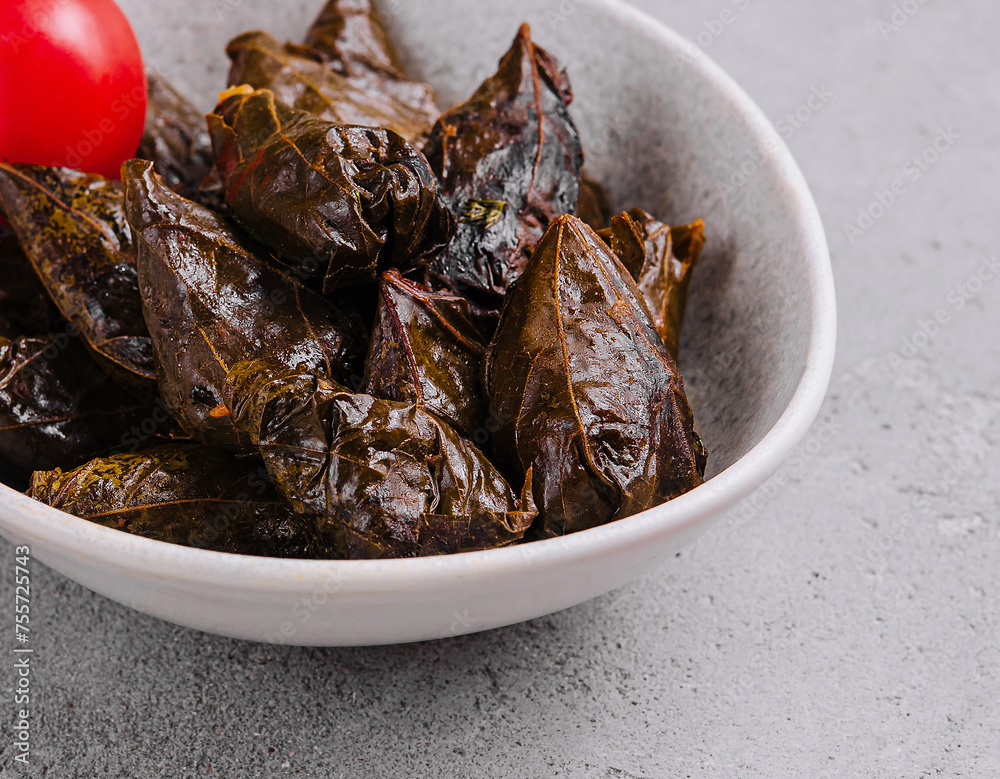 Dolma cabbage rolls grape leaves with filling Dolma cabbage rolls grape leaves with filling