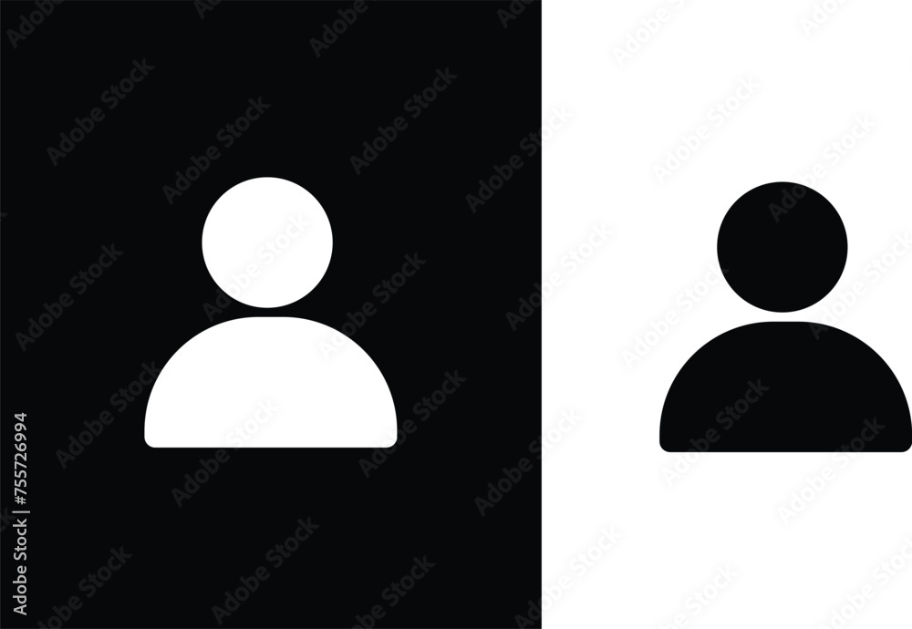 User circles on white background. Vector illustration User circles on white background. Vector illustration