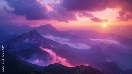 Glorious mountain peaks  © Media Srock