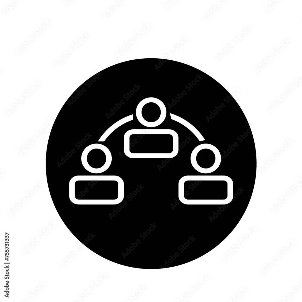 Teamwork Icon Illustration Teamwork Icon Illustration