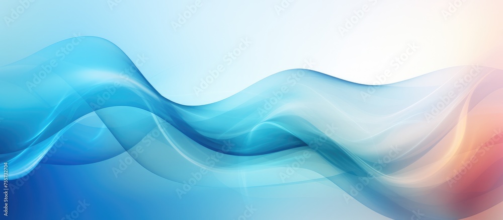 Obraz premium Abstract light blue texture with blurred shine and colorful in smart style for website design.