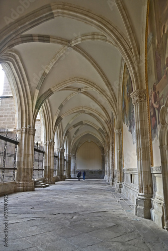 Toledo, il chiostro della Cattedrale di Santa María de Toledo - Spagna