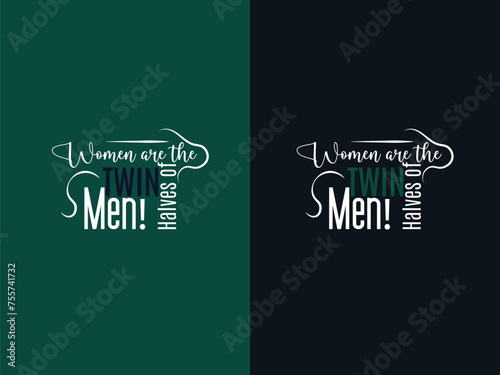 Typography T-shirt design template vector illustration.