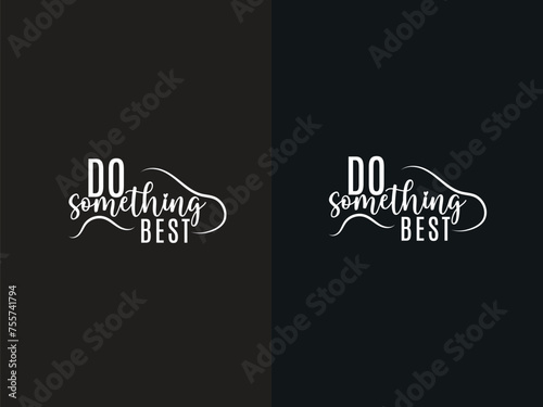 Typography T-shirt design template vector illustration.
