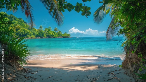 Exotic tropical beach © nataliya_ua