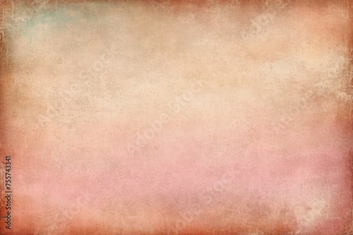 Abstract grunge texture simulating weathered old paper, layers of translucency revealing tones of pastel pink and salmon pink, imagining an aged parchment with a history of faded messages