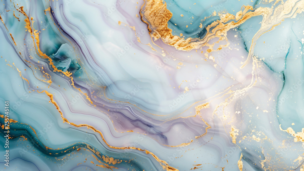 Abstract light marble texture with gold fluid Abstract light marble texture with gold fluid