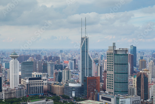 Pudong area in Shanghai. Having started its development in 1980s on site of rice fields, 15 years of Pudong has become financial and business center of whole of China