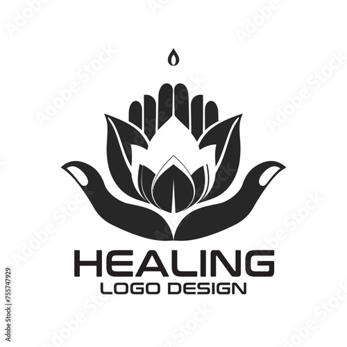 Healing Vector Logo Design