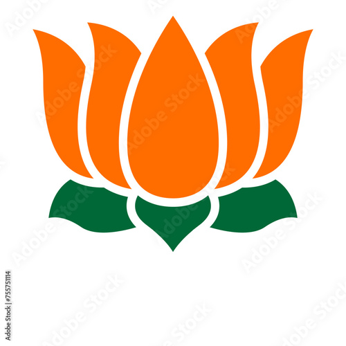 Bhartiya Janta Party BJP Lotus flower Symbol 
