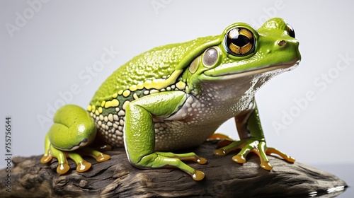 frog on a leaf © Renaldi