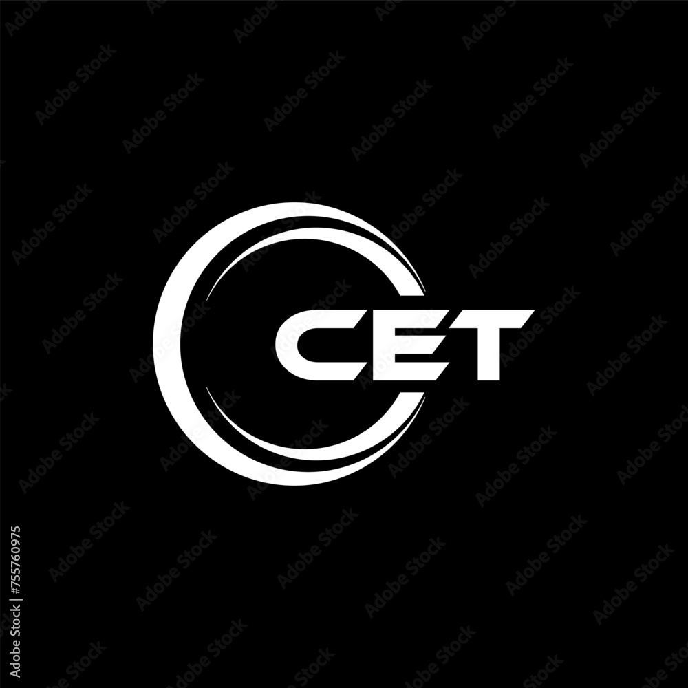 CET letter logo design in illustration. Vector logo, calligraphy designs for logo, Poster, Invitation, etc. CET letter logo design in illustration. Vector logo, calligraphy designs for logo, Poster, Invitation, etc.