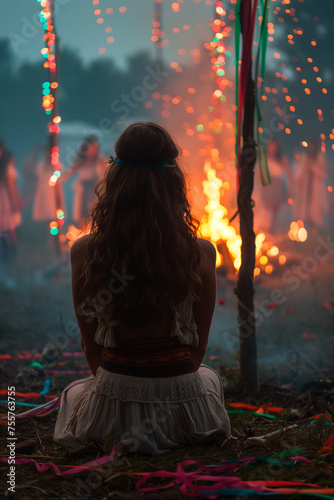 Pagan holiday Beltane. 