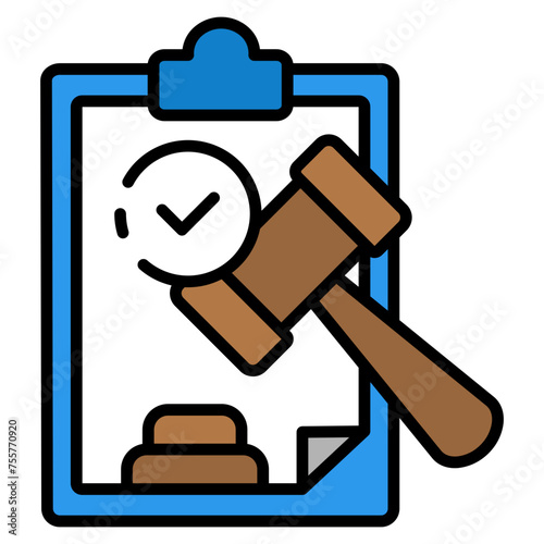 Regulatory Updates Icon For Design Elements