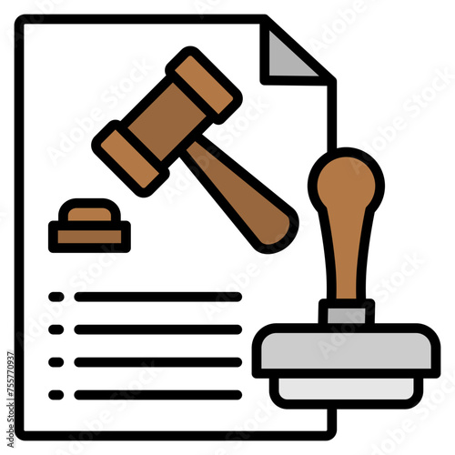 Regulatory Approval Icon For Design Elements