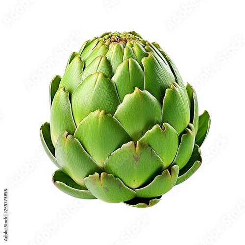 Artichoke isolated on transparent background, PNG available