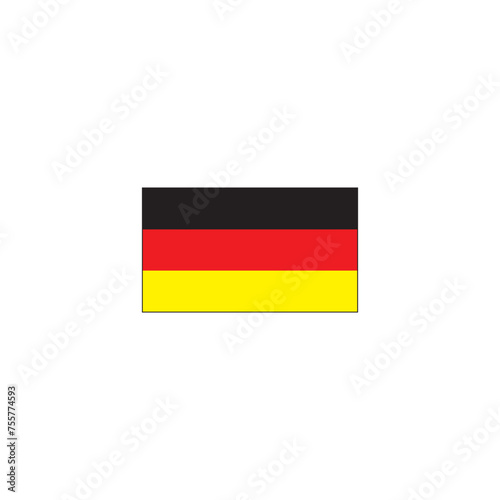 world flag Germany icon symbol sign vector