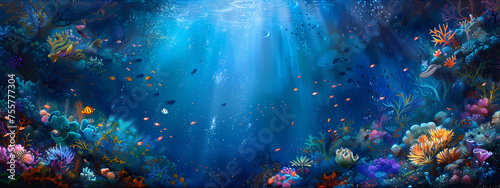 Luminous Depths: The Enchanted Underwater Realm © Manuel