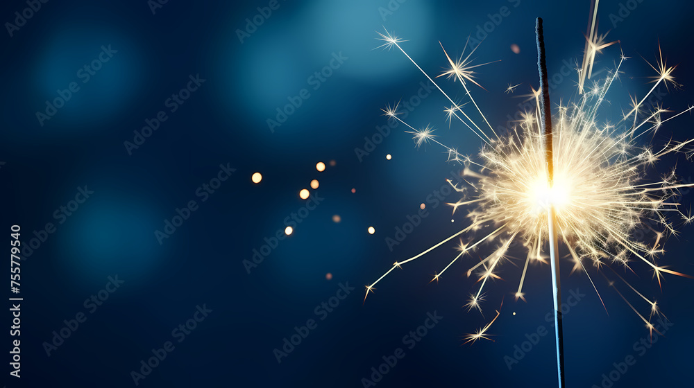Obraz premium Fireworks background for celebration, holiday celebration concept