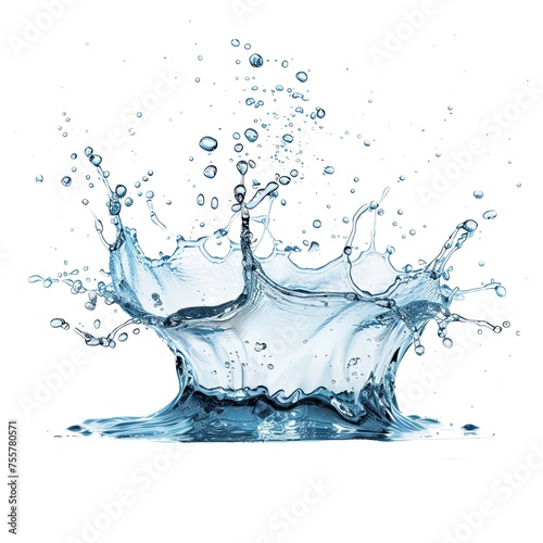 water, splash, bubble, liquid, drop, abstract, blue, 