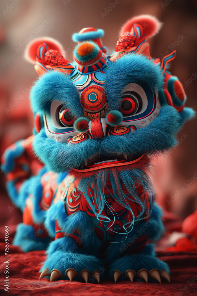 Fototapeta premium Drache des Chinesischen Neujahrsfests