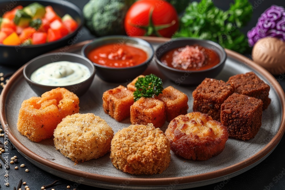 a plate of Mozzarella Sticks in the kitchen table professional advertising food photography a plate of Mozzarella Sticks in the kitchen table professional advertising food photography