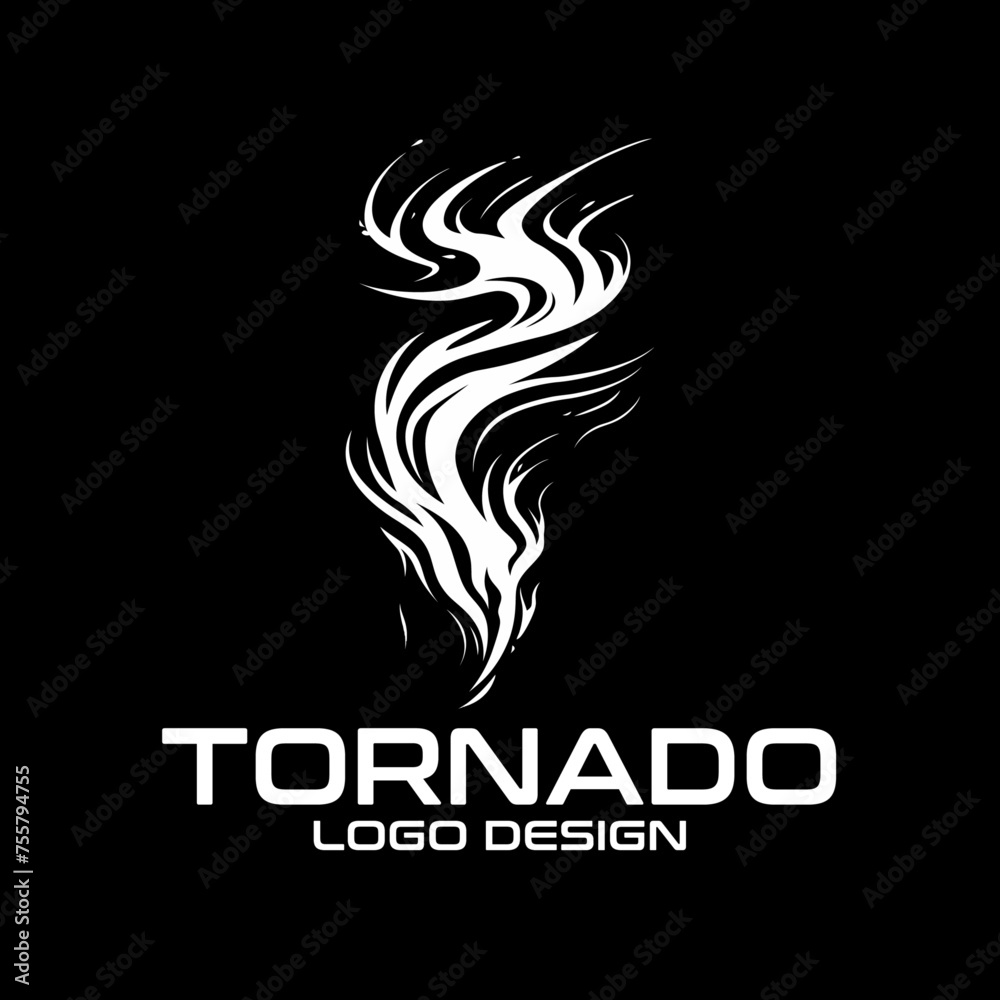 Tornado Vector Logo Design Tornado Vector Logo Design