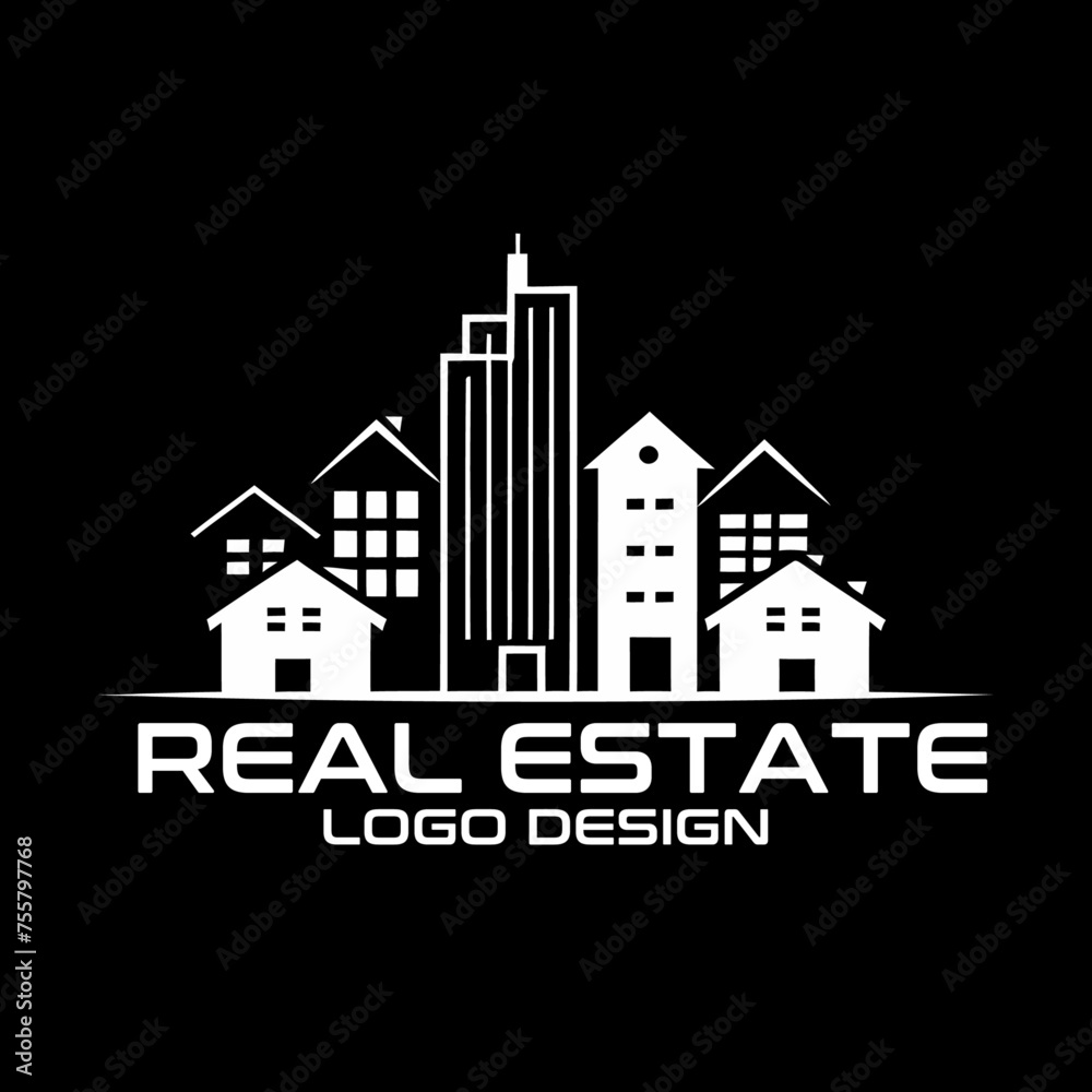 Real Estate Vector Logo Design