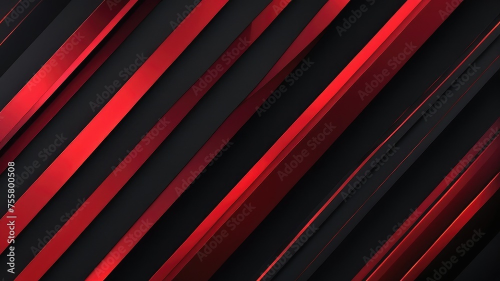 Abstract pattern featuring gradients of red and black light cascading across a metallic texture, angled softly to create a tech-inspired diagonal backdrop, merging dark hues with clean modern lines Abstract pattern featuring gradients of red and black light cascading across a metallic texture, angled softly to create a tech-inspired diagonal backdrop, merging dark hues with clean modern lines