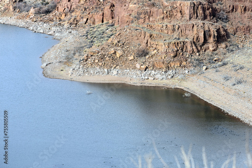 Landscape at Abiquiu Dam photo