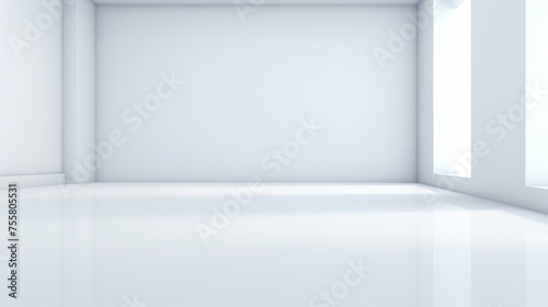 Clean and polished white background